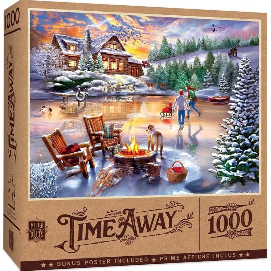 Puzzle MasterPieces Temps Libre Patinage 1000 Pièces