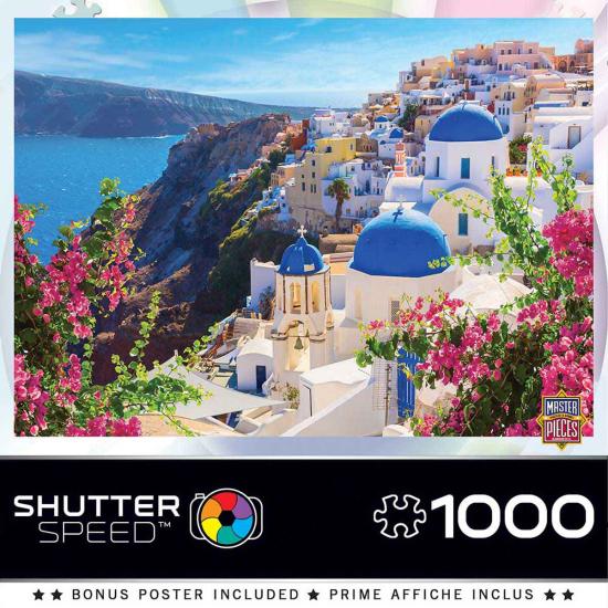Puzzle MasterPieces Printemps à Santorin 1000 pièces