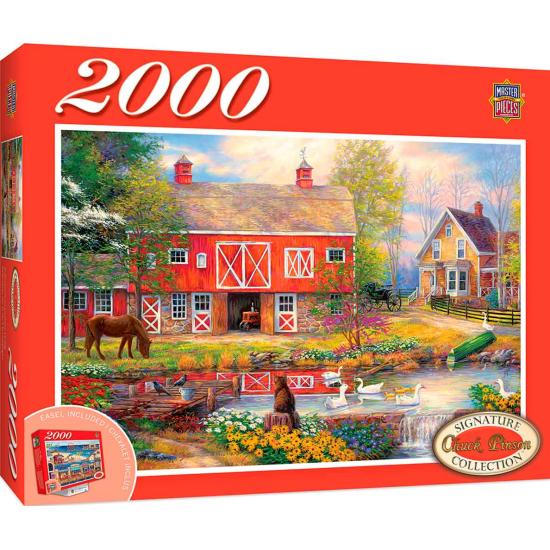 Puzzle Masterpieces Réflexions sur la vie à la campagne 2000