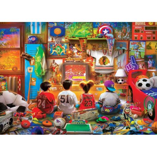 Puzzle MasterPieces Retour Dans Le Temps: Jour De Match 1000 P