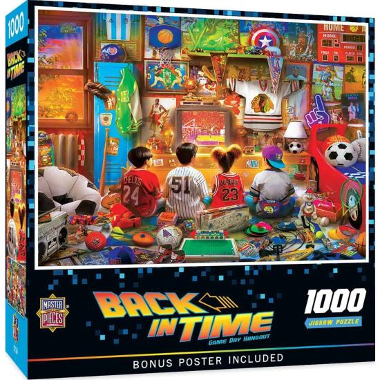 Puzzle MasterPieces Retour Dans Le Temps: Jour De Match 1000 P