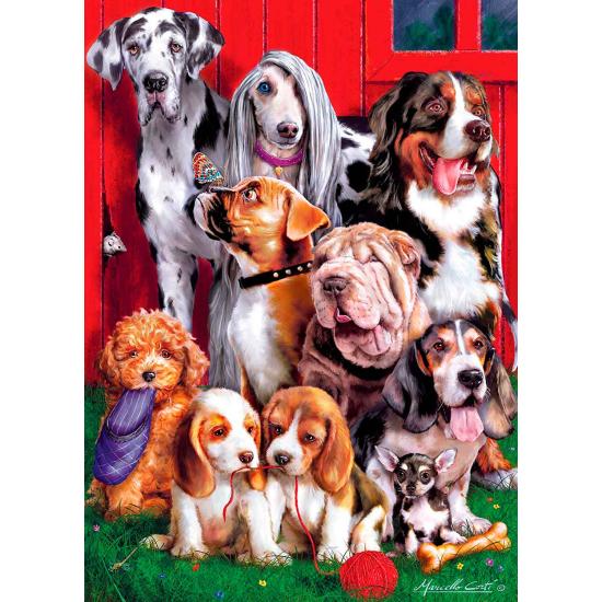 MasterPieces Puzzle 1000 pièces assis Furry Friends