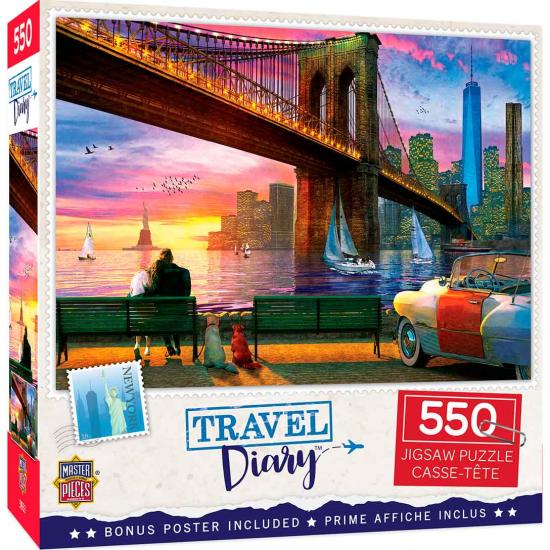 Puzzle MasterPieces Romance à New York 550 pièces