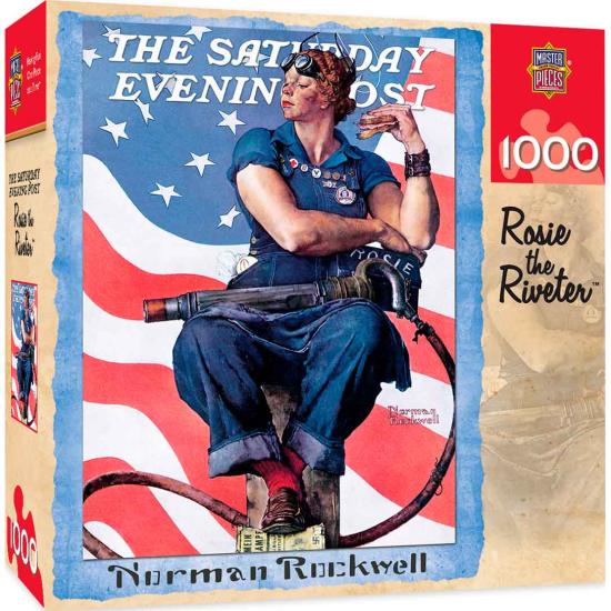 Puzzle MasterPieces Rosie la riveteuse 1000 pièces