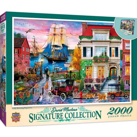 Puzzle MasterPieces Départ tôt le matin 2000 Pzs