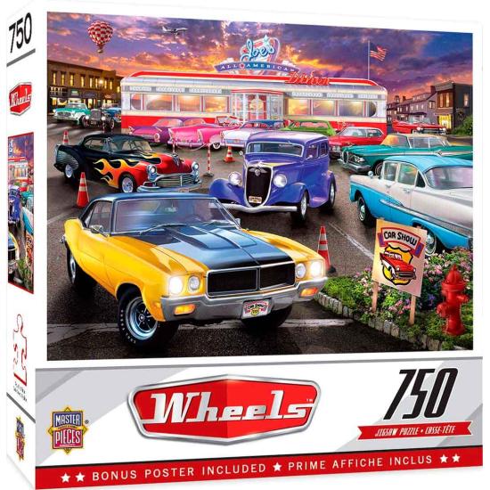 Puzzle 750 pièces MasterPieces The Car Show