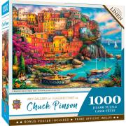 MasterPieces Puzzle Une belle journée aux Cinque Terre 1000 pièc