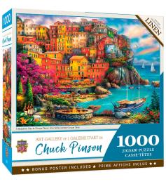 MasterPieces Puzzle Une belle journée aux Cinque Terre 1000 pièc