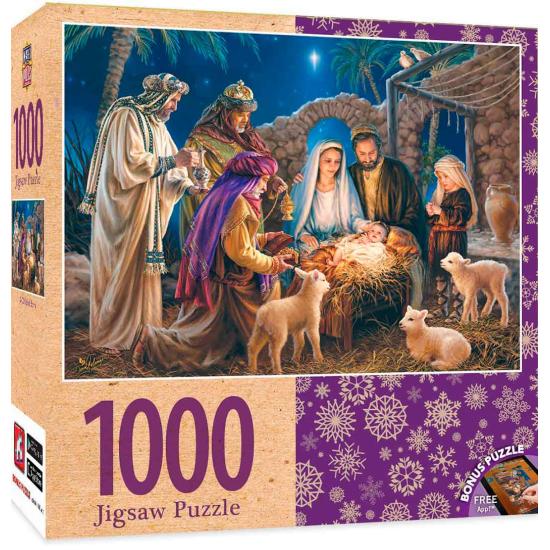 Puzzle MasterPieces Un enfant est né à Bethléem 1000 pièces