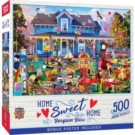 Puzzle MasterPieces Bonheur À Petit Prix 500 pieces