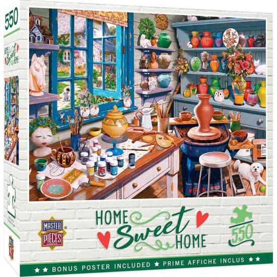 MasterPieces Puzzle Jardin Fenêtre 550 pièces