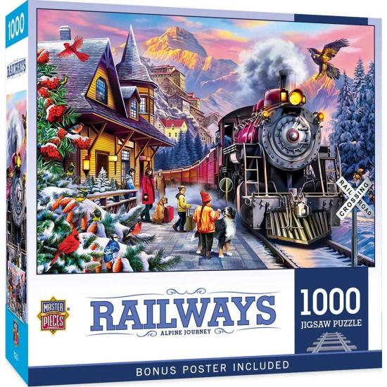 Puzzle MasterPieces Voyage Alpin 1000 pieces