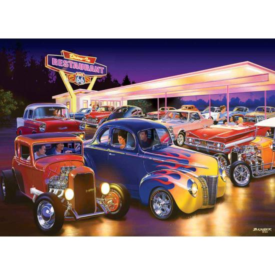 Puzzle MasterPieces Vendredi soir à 1000 Pi Hot Rods