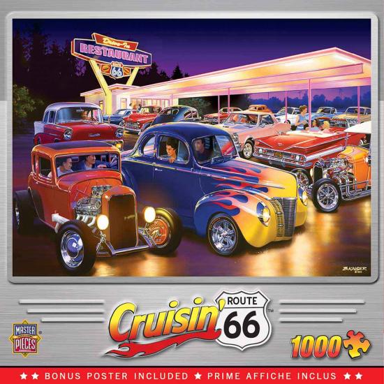 Puzzle MasterPieces Vendredi soir à 1000 Pi Hot Rods