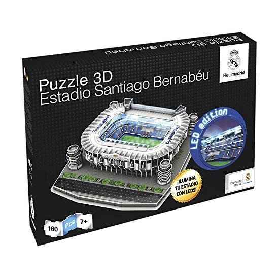 Puzzle Nanostad 3D Santiago Bernabéu Real Madrid Lighting Le