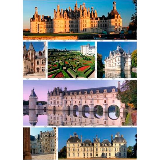 Puzzle Nathan Châteaux de la Loire 1000 pièces