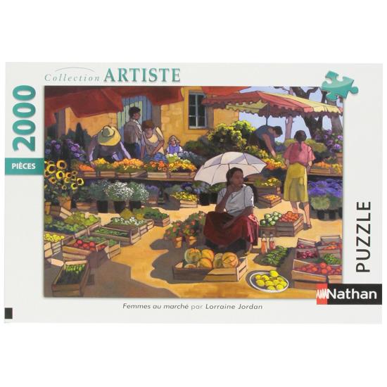Puzzle Nathan Femmes au Marché 2000 Pièces