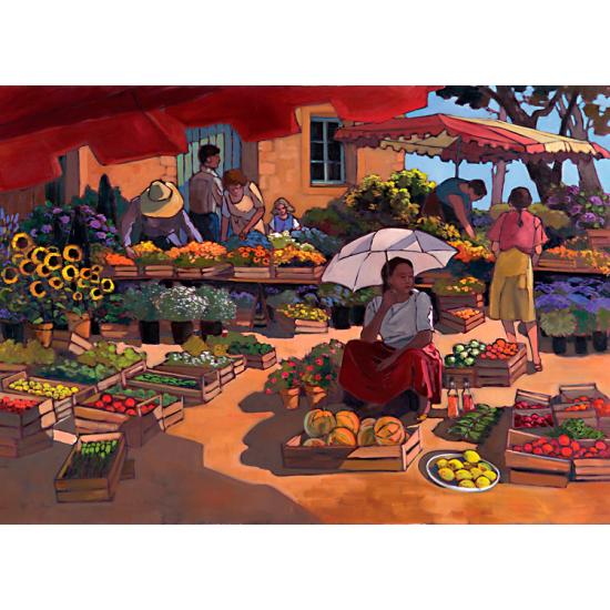 Puzzle Nathan Femmes au Marché 2000 Pièces