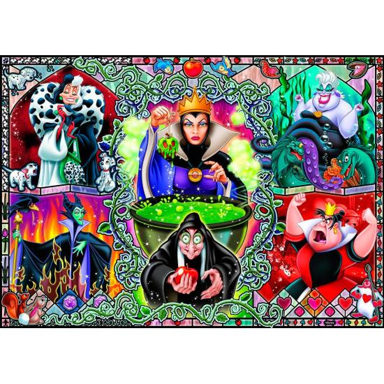 Puzzle Nathan Méchants Disney 1000 pièces