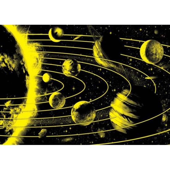 Puzzle Neon Art Puzzle Système Solaire 1000 Pièces