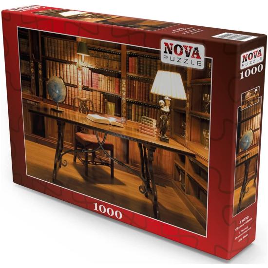 Puzzle de salle de lecture Nova 1000 pièces