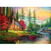 Puzzle Nova Cabane dans les bois 1000 pièces