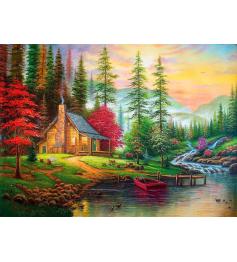 Puzzle Nova Cabane dans les bois 1000 pièces