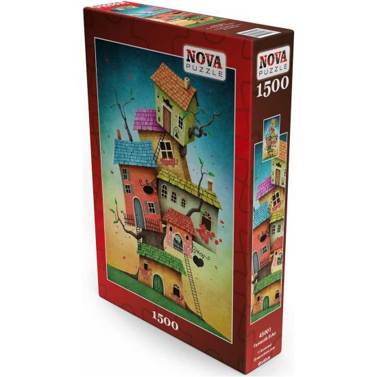 Puzzle Nova Maison Fantastique 1500 Pièces