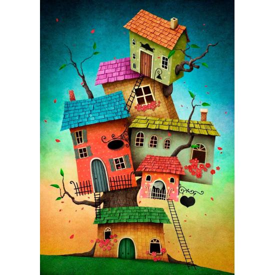 Puzzle Nova Maisons Fantastiques 1000 Pièces