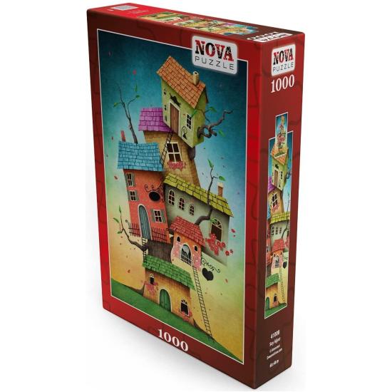 Puzzle Nova Maisons Fantastiques 1000 Pièces