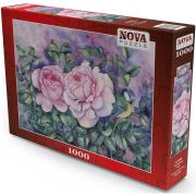 Puzzle Nova Deux Roses 1000 pièces