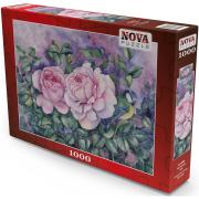 Puzzle Nova Deux Roses 1000 pièces