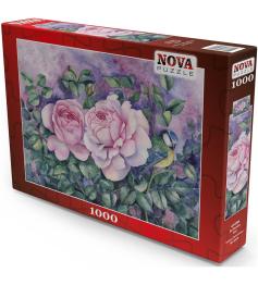 Puzzle Nova Deux Roses 1000 pièces