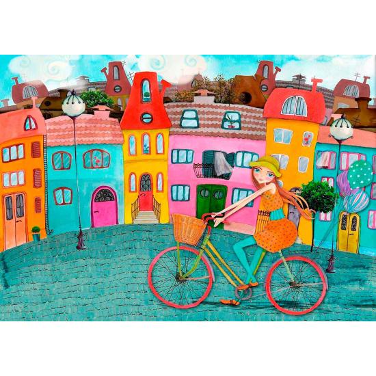 Puzzle Nova sur vélo 1000 pièces Puzzle Nova sur vélo 1000 pièces