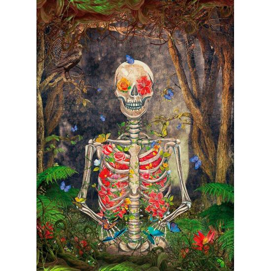 Puzzle 1000 pièces Blooming Skeleton Nova