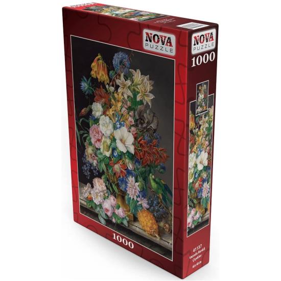 Puzzle Nova Fleurs colorées 1000 pièces
