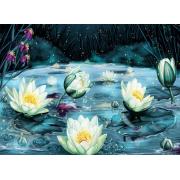 Puzzle 1000 pièces Fleurs de lotus Nova
