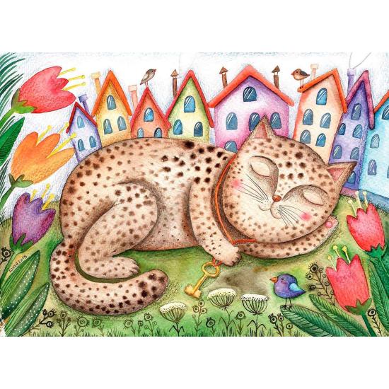 Puzzle de chat de quartier Nova 1000 pièces