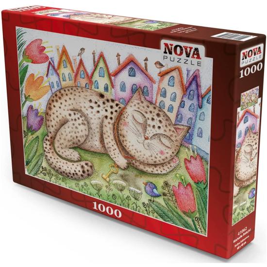 Puzzle de chat de quartier Nova 1000 pièces