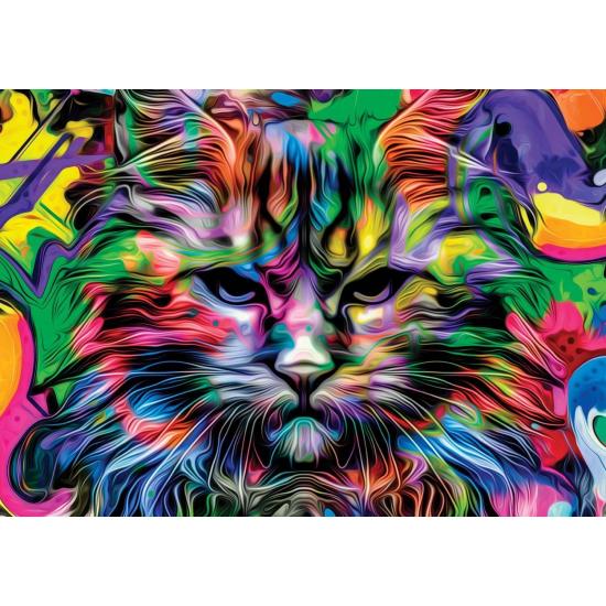 Puzzle Nova Chat en colère 1000 pièces