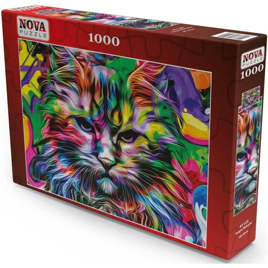 Puzzle Nova Chat en colère 1000 pièces