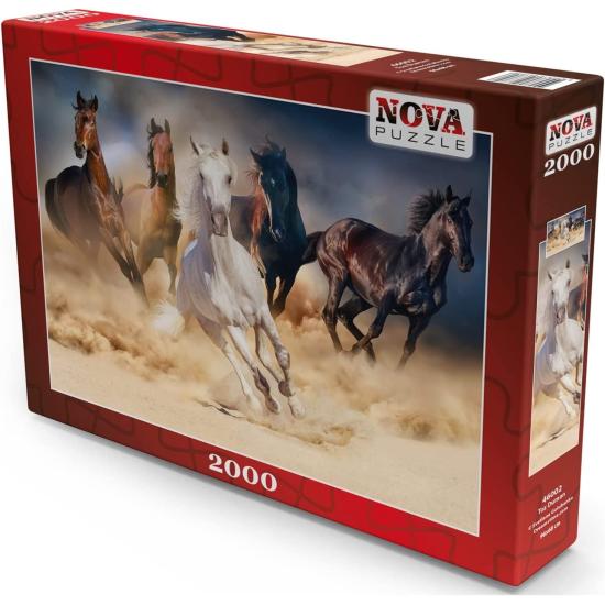 Puzzle Nova La Course de Chevaux 2000 Pièces