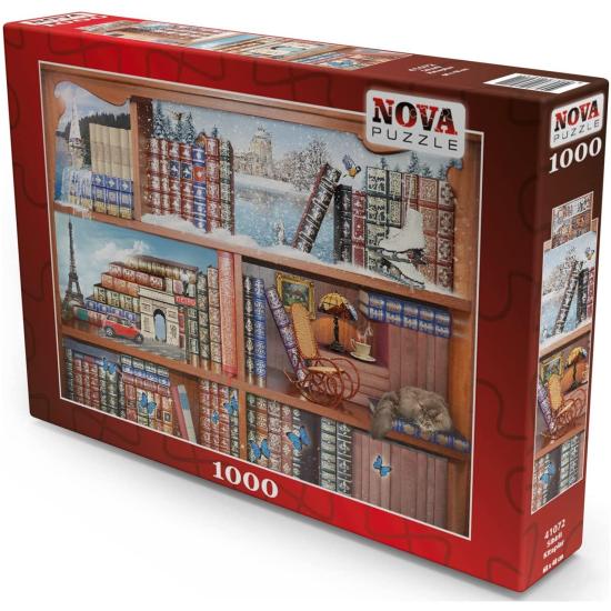 Puzzle Nova Magic Books 1000 pièces