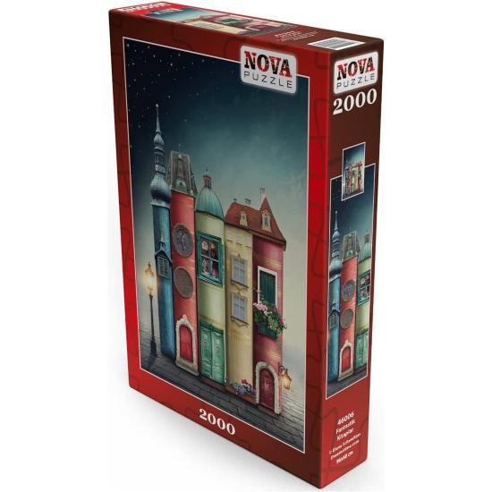 Puzzle Nova Livres qui illuminent la nuit 2000 pièces