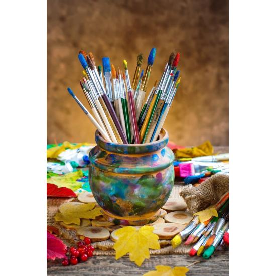 Puzzle Nova Mes peintures et pinceaux 1000 pièces