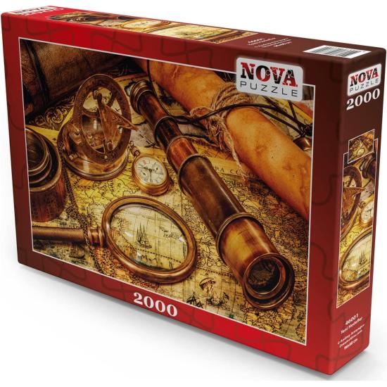 Puzzle Nova Carte au trésor 2000 pièces
