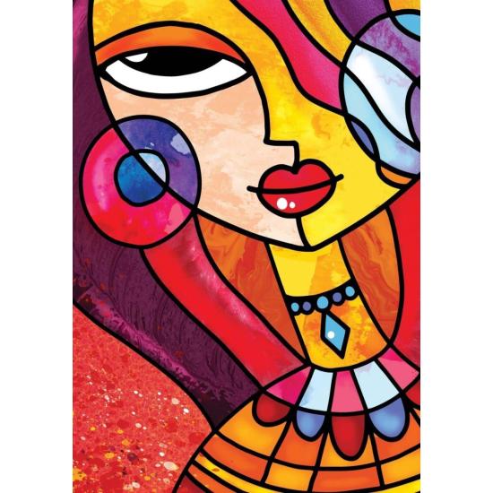 Puzzle Nova Fille sophistiquée 1500 pièces