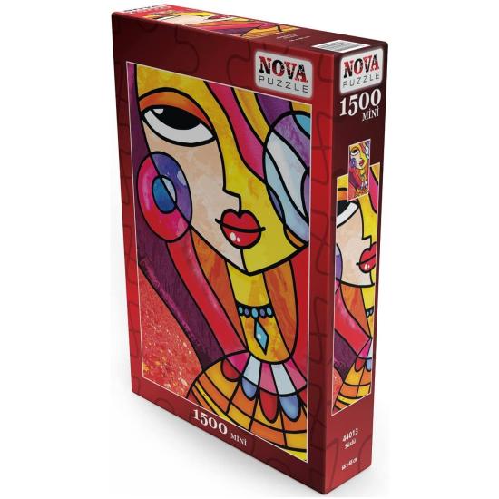 Puzzle Nova Fille sophistiquée 1500 pièces