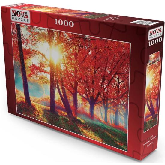 Puzzle d'automne rouge Nova 1000 pièces