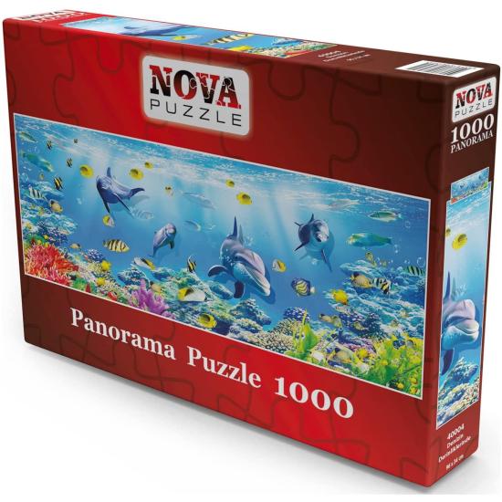 Puzzle Nova Panorama Dans les profondeurs de la mer 1000 pièces
